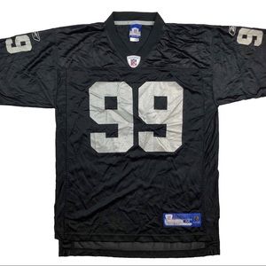Vintage Warren Sapp Oakland Raiders Jersey medium